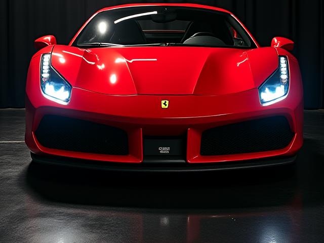 Ferrari 488 GTB avec échappement sur mesure