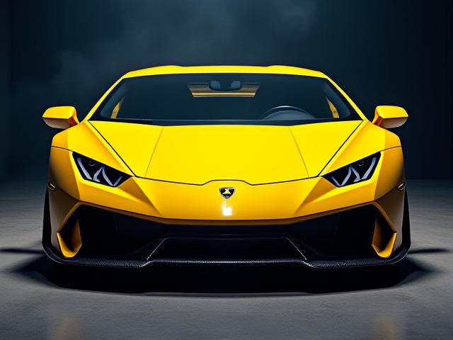 Lamborghini Huracan EVO avec kit aérodynamique