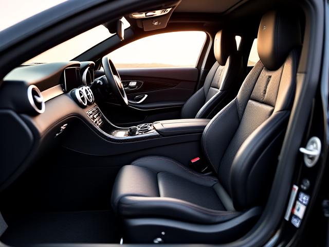 Mercedes-AMG C63 avec intérieur personnalisé