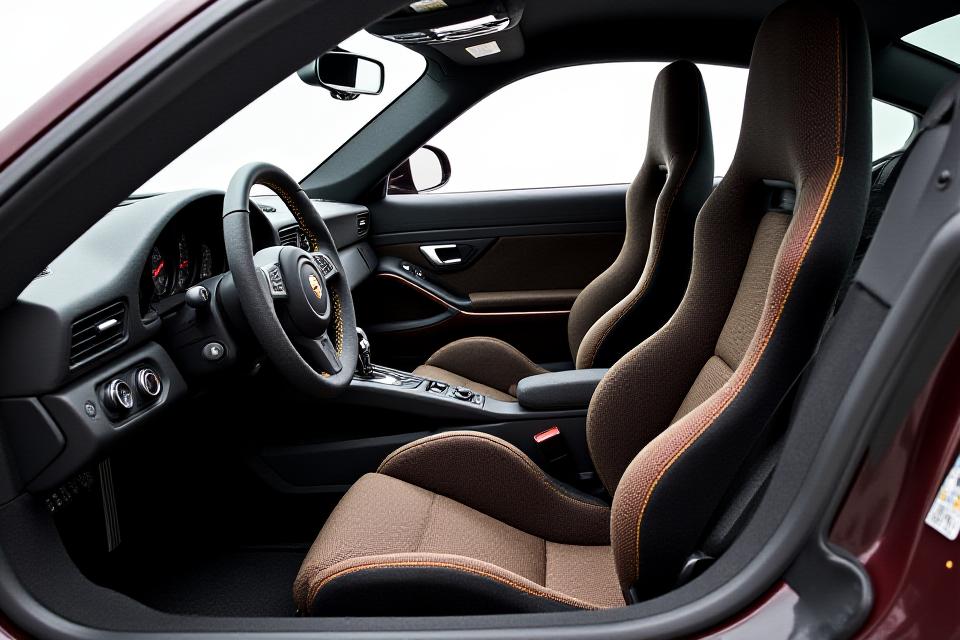 Intérieur Porsche 911 GT3 RS modifié